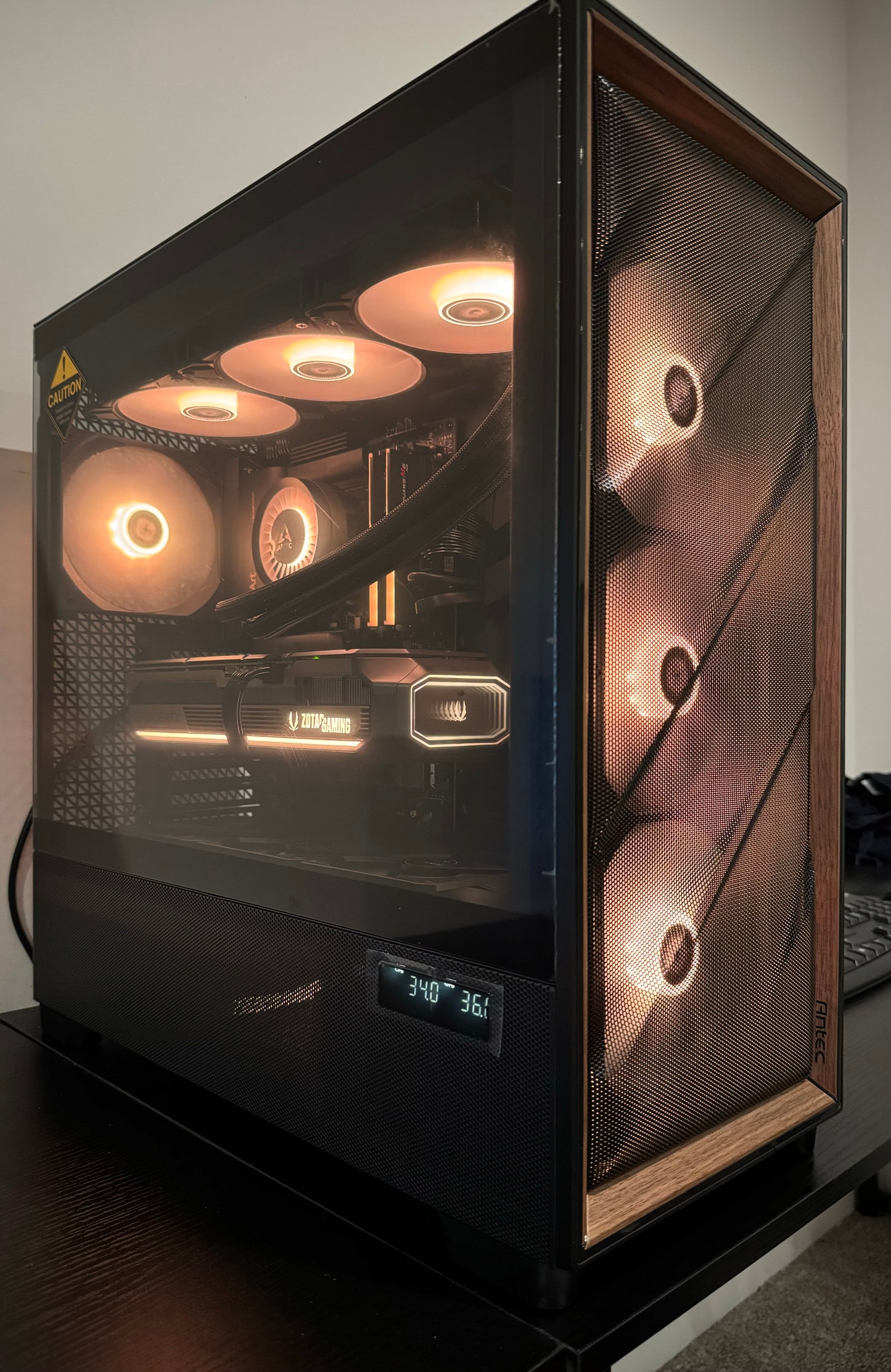 RYZEN 9 9950X WORKSTATION PC 128GB RAM 2TB SSD WiFI VR RGB