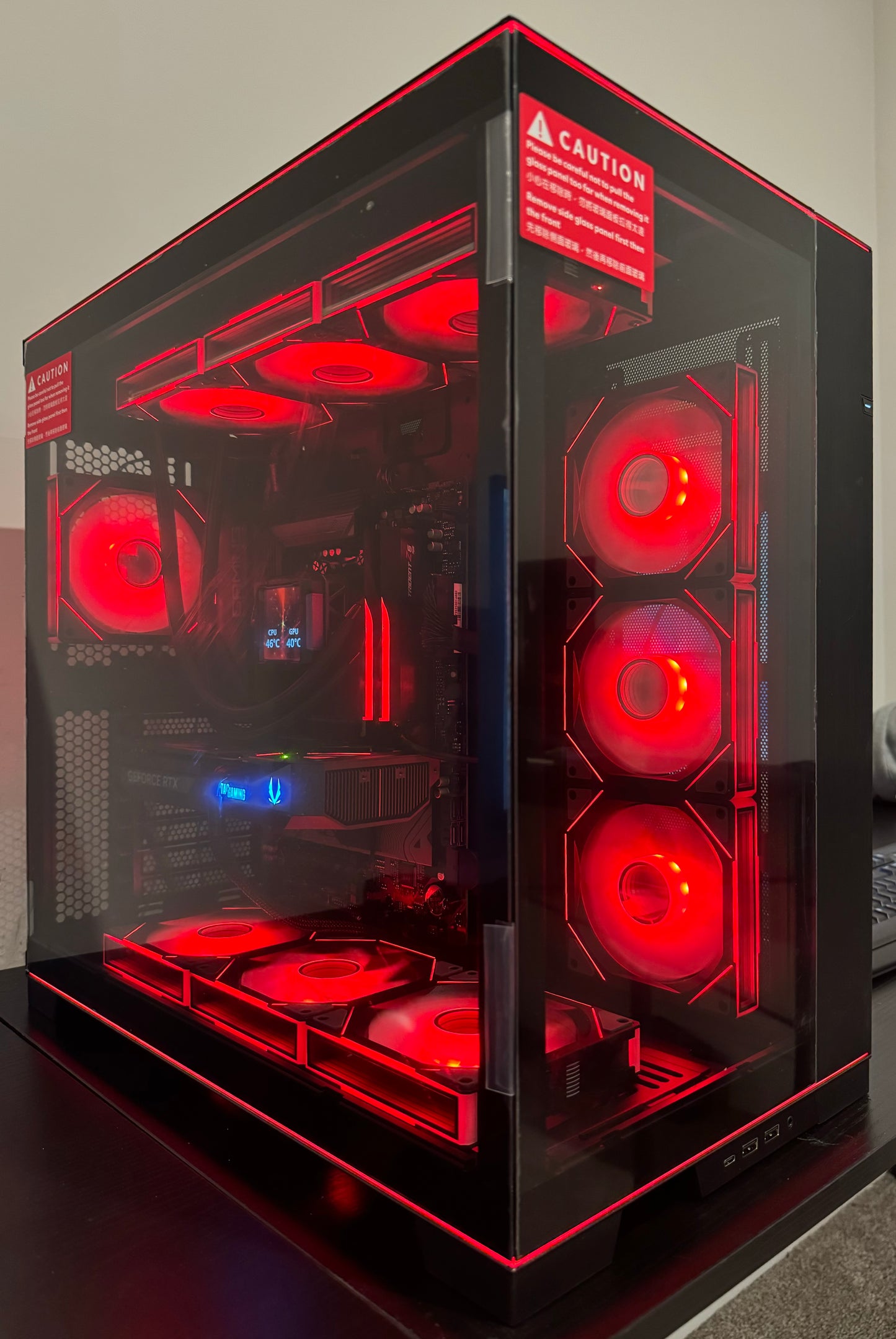 RTX PRO 6000 AI WORKSTATION PC RYZEN 9 9950X 128GB RAM 8TB GEN5 SSD WiFI RGB VR