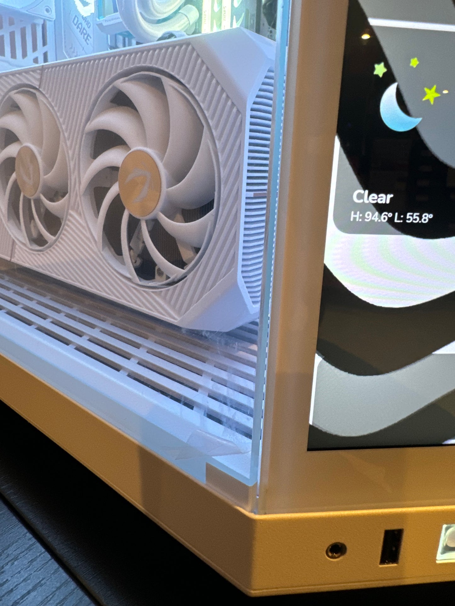 RTX 5090 CUSTOM BUILT GAMING PC RYZEN 9 9950X3D 64GB DDR5 RAM 4TB SSD WiFi 7 VR WHITE BUILD