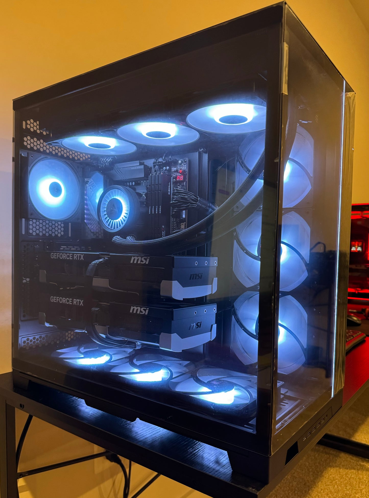 RTX PRO 6000 AI WORKSTATION PC Core ULTRA 9 285K 192GB RAM 8TB SSD WiFI RGB VR