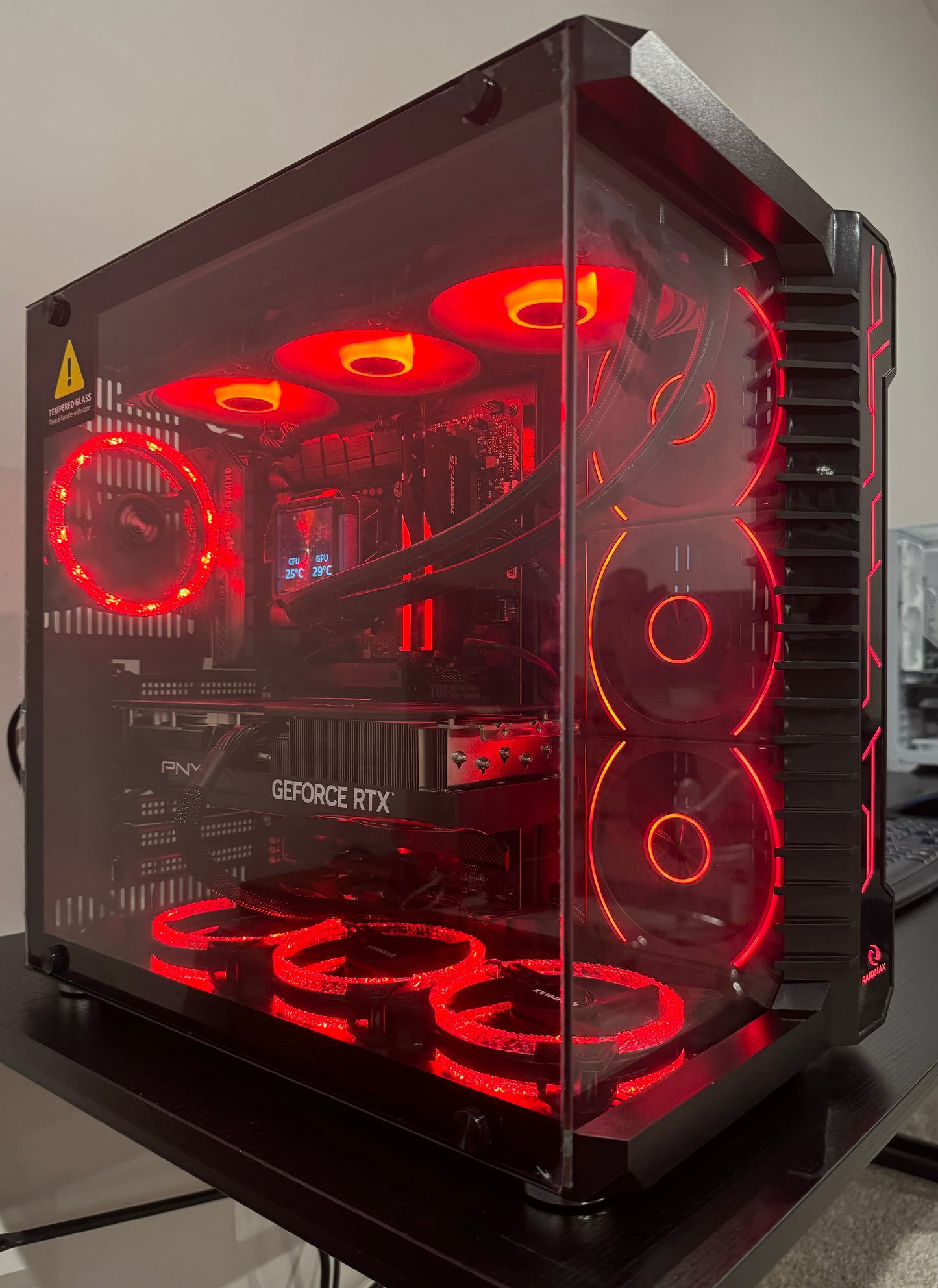 RTX 5090 CUSTOM BUILT GAMING PC RYZEN 7 9950X3D 32GB DDR5 RAM 2TB SSD WiFi 6 VR