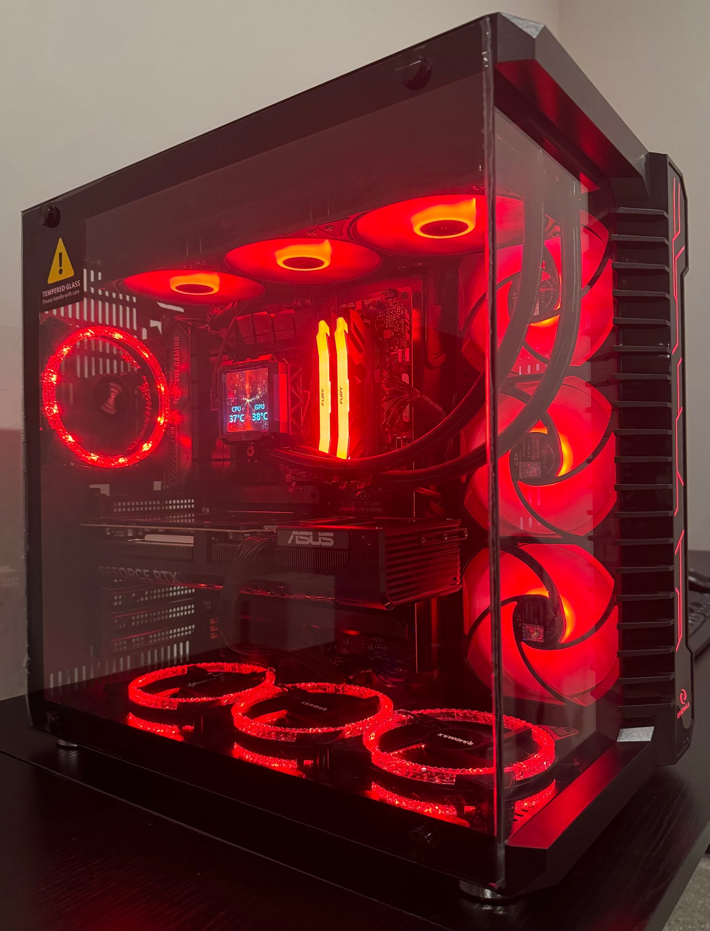 RTX 5080 CUSTOM BUILT GAMING PC RYZEN 7 9800X3D 32GB DDR5 RAM 2TB SSD WiFi 7 VR