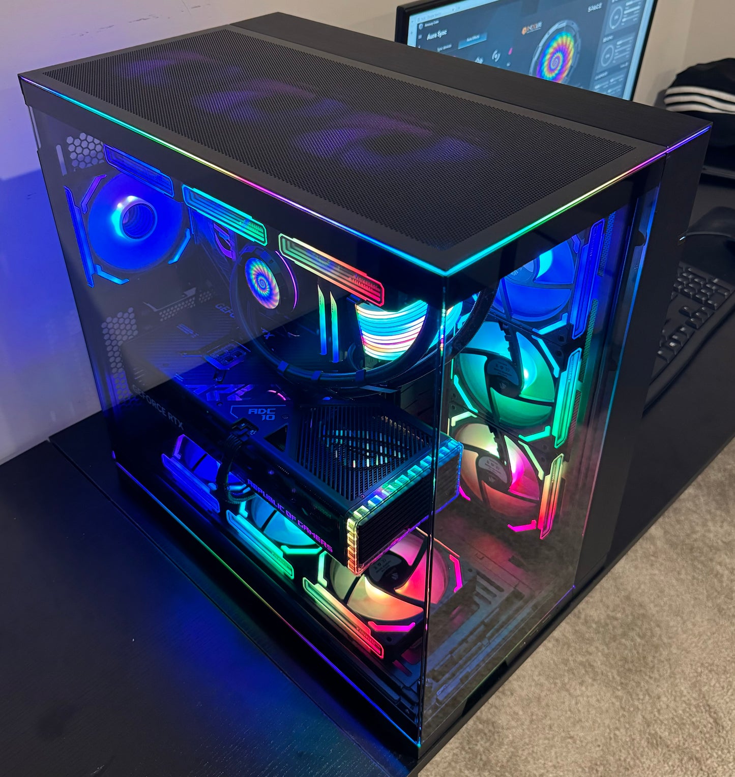 RTX 4090 CUSTOM BUILT GAMING PC - RYZEN 9 7950X3D 32GB DDR5 2TB SSD
