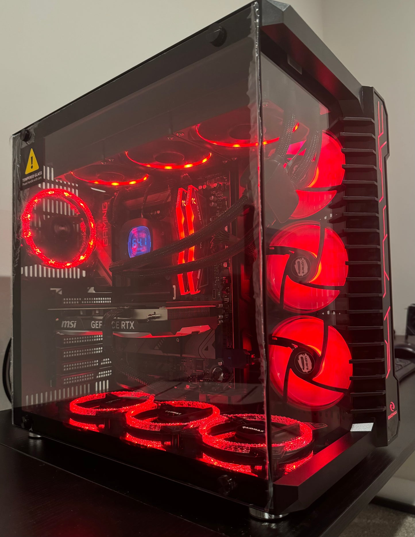 RTX 5080 CUSTOM BUILT GAMING PC RYZEN 9 9900X 32GB DDR5 RAM 2TB SSD WiFi 6 VR