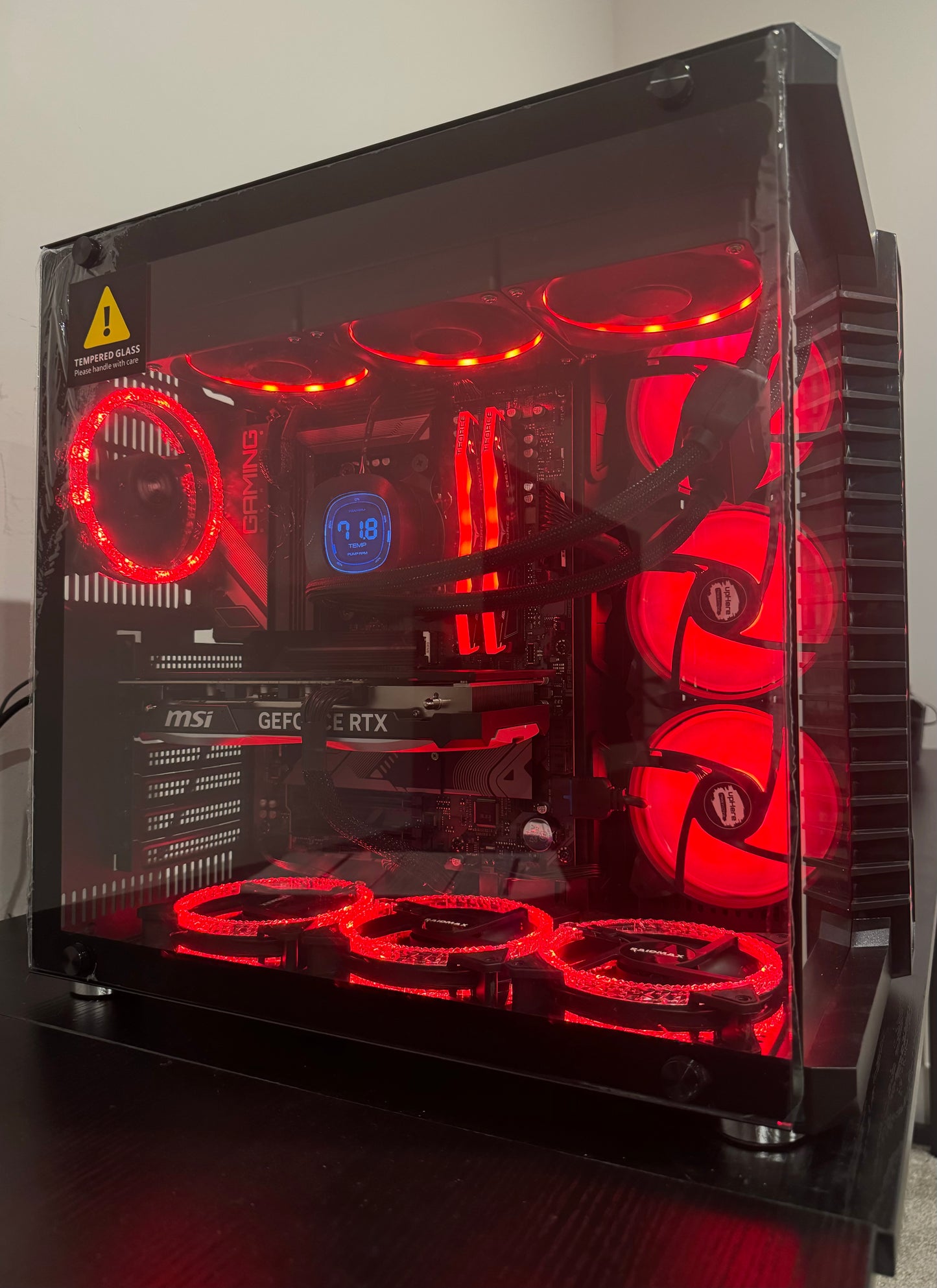 RTX 5080 CUSTOM BUILT GAMING PC RYZEN 9 9900X 32GB DDR5 RAM 2TB SSD WiFi 6 VR