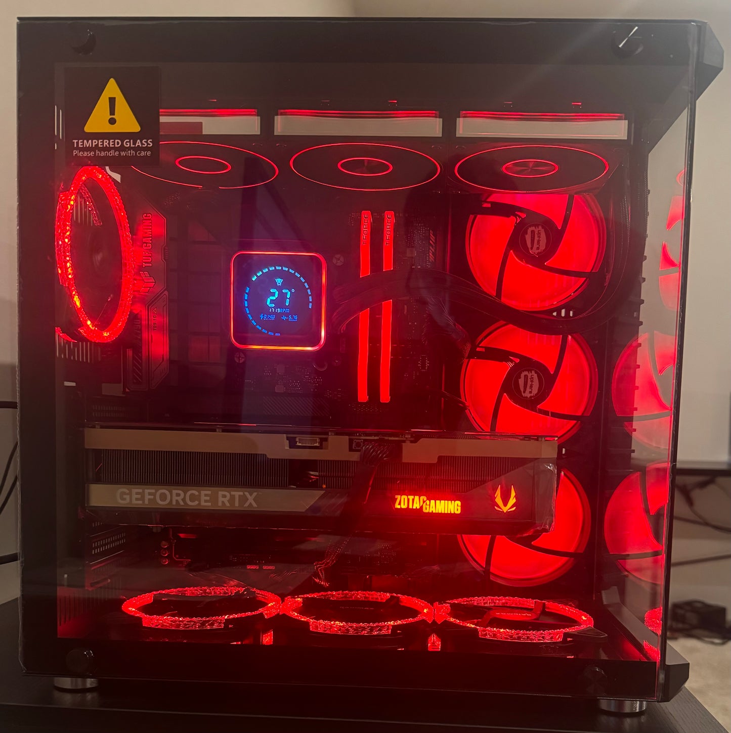 RX 9070 XT CUSTOM BUILT GAMING PC RYZEN 9800X3D 32GB DDR5 RAM 2TB SSD WiFi 6 VR