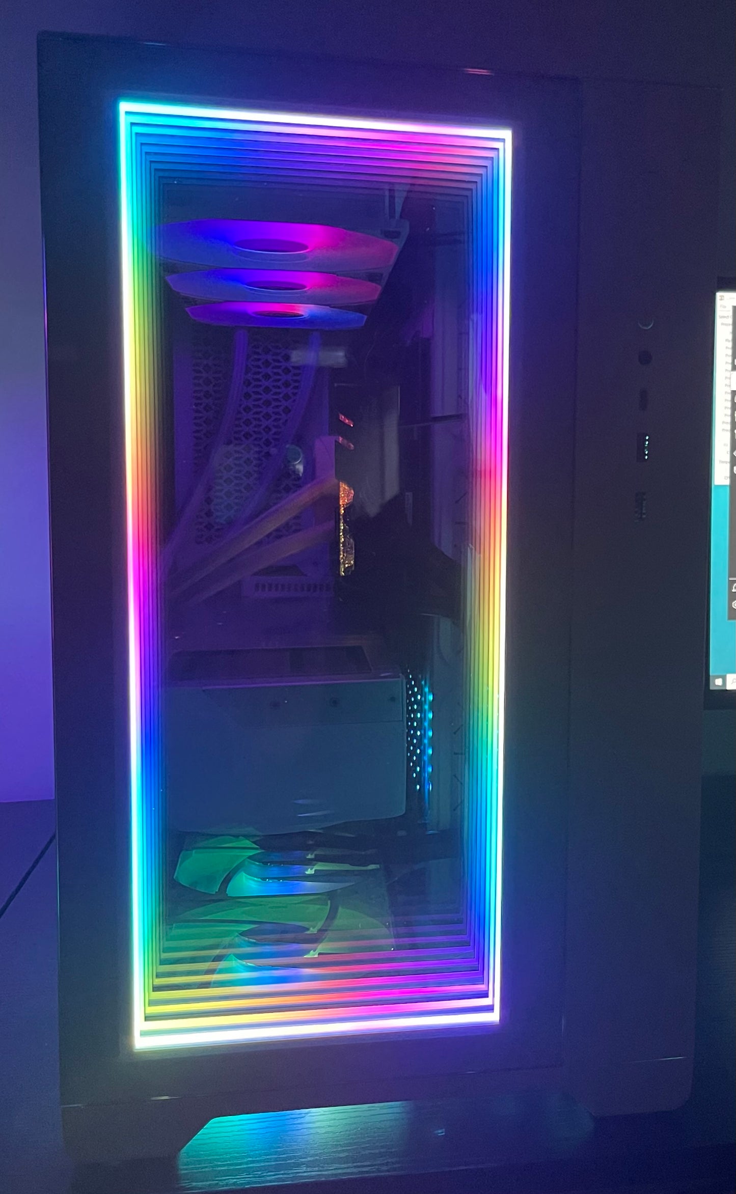 RTX 4080 SUPER RYZEN 9 7900X Custom Built Gaming PC 2TB SSD WiFi RGB WHITE BUILD