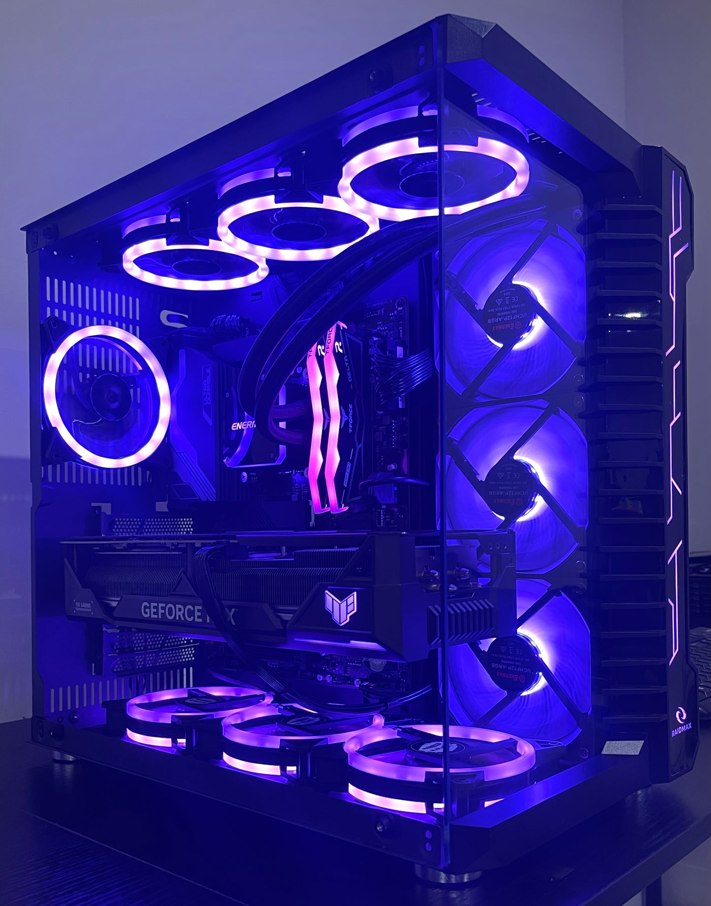 RTX 4070 SUPER CUSTOM BUILT GAMING PC RYZEN 7950x 64GB DDR5 RAM 2TB SSD WiFi 6 VR