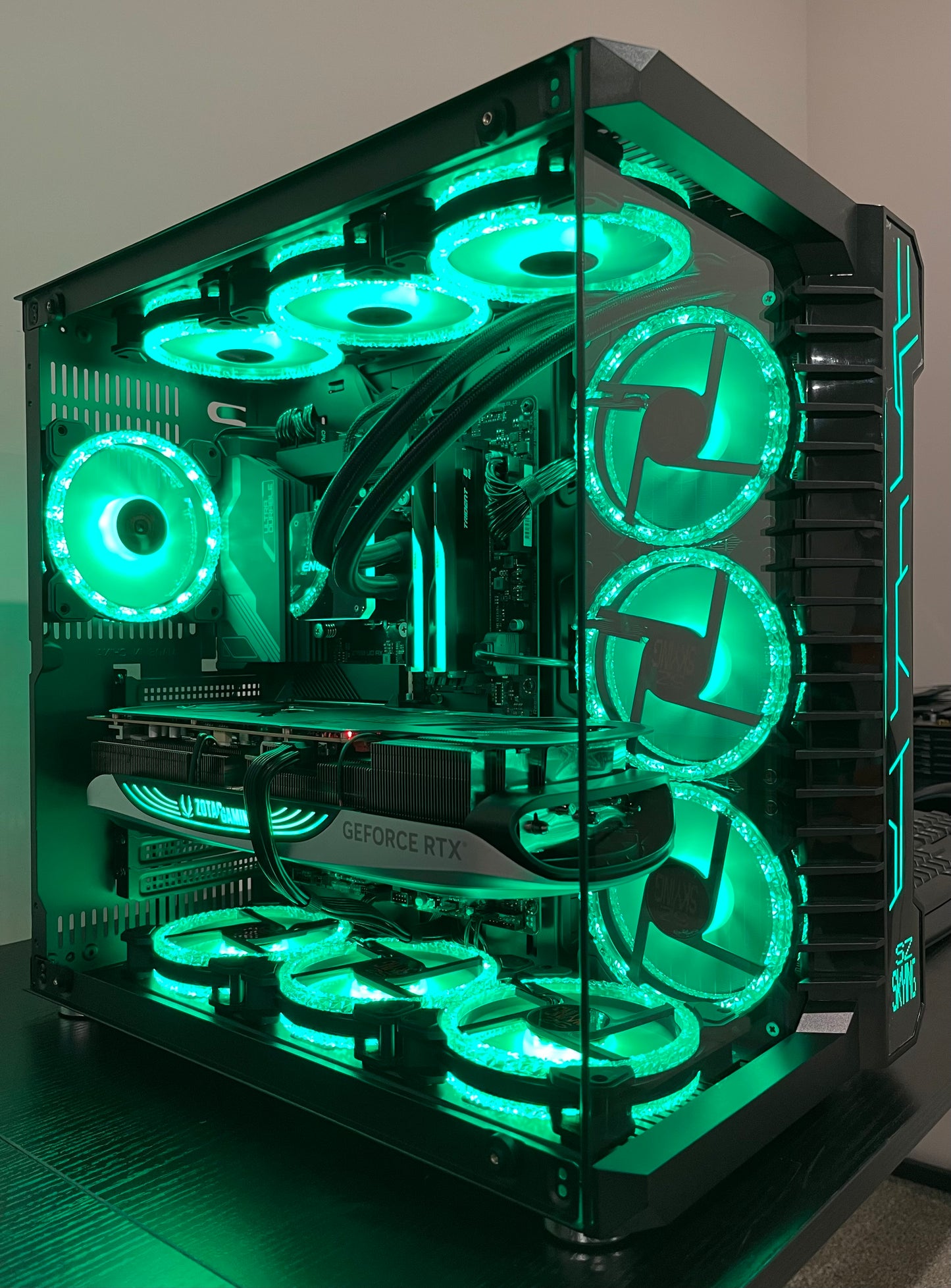 RTX 50 SERIES CUSTOM BUILT GAMING PC RYZEN 7800X3D 32GB DDR5 RAM 2TB SSD WiFi 6 VR