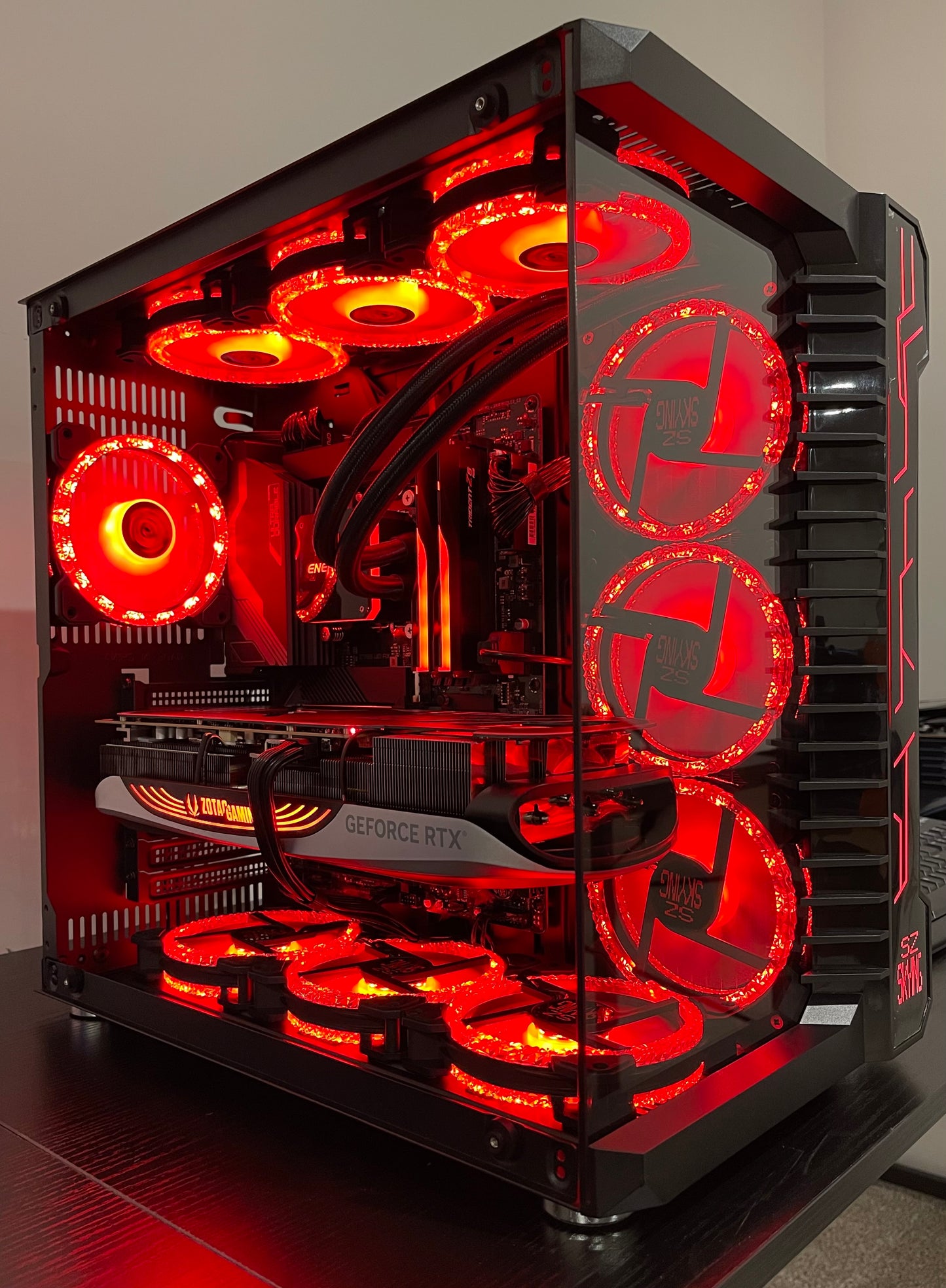 RTX 40 SUPER CUSTOM BUILT GAMING PC RYZEN 7800X3D 32GB DDR5 RAM 2TB SSD WiFi 6 VR