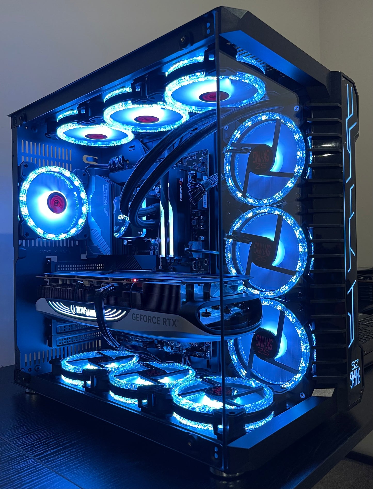 RTX 50 SERIES CUSTOM BUILT GAMING PC RYZEN 7800X3D 32GB DDR5 RAM 2TB SSD WiFi 6 VR