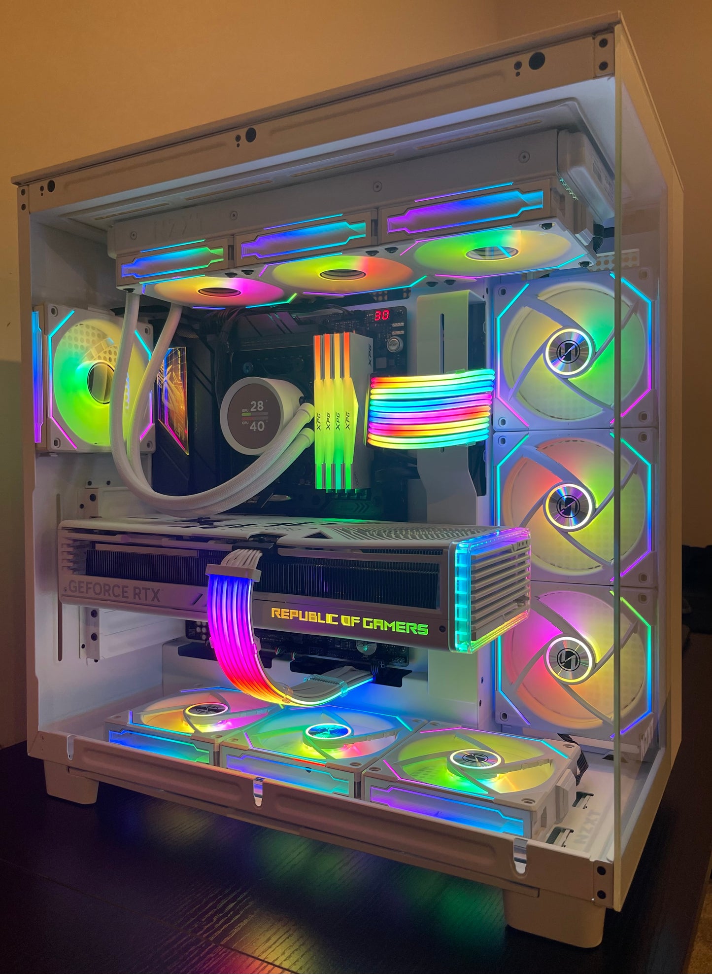 RTX 4070 Ti SUPER RYZEN 9 7900X Custom Built Gaming PC 32GB RAM 2TB SSD WiFi RGB