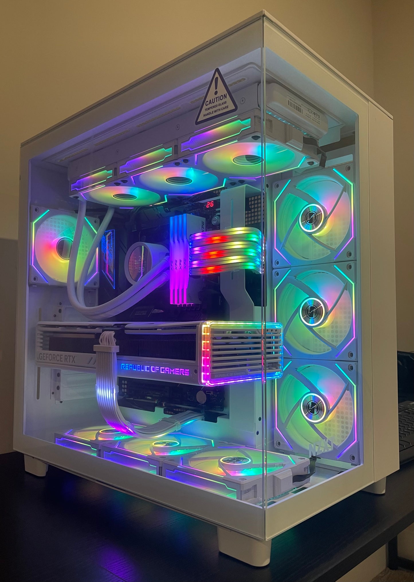 RTX 4070 Ti SUPER RYZEN 9 7900X Custom Built Gaming PC 32GB RAM 2TB SSD WiFi RGB