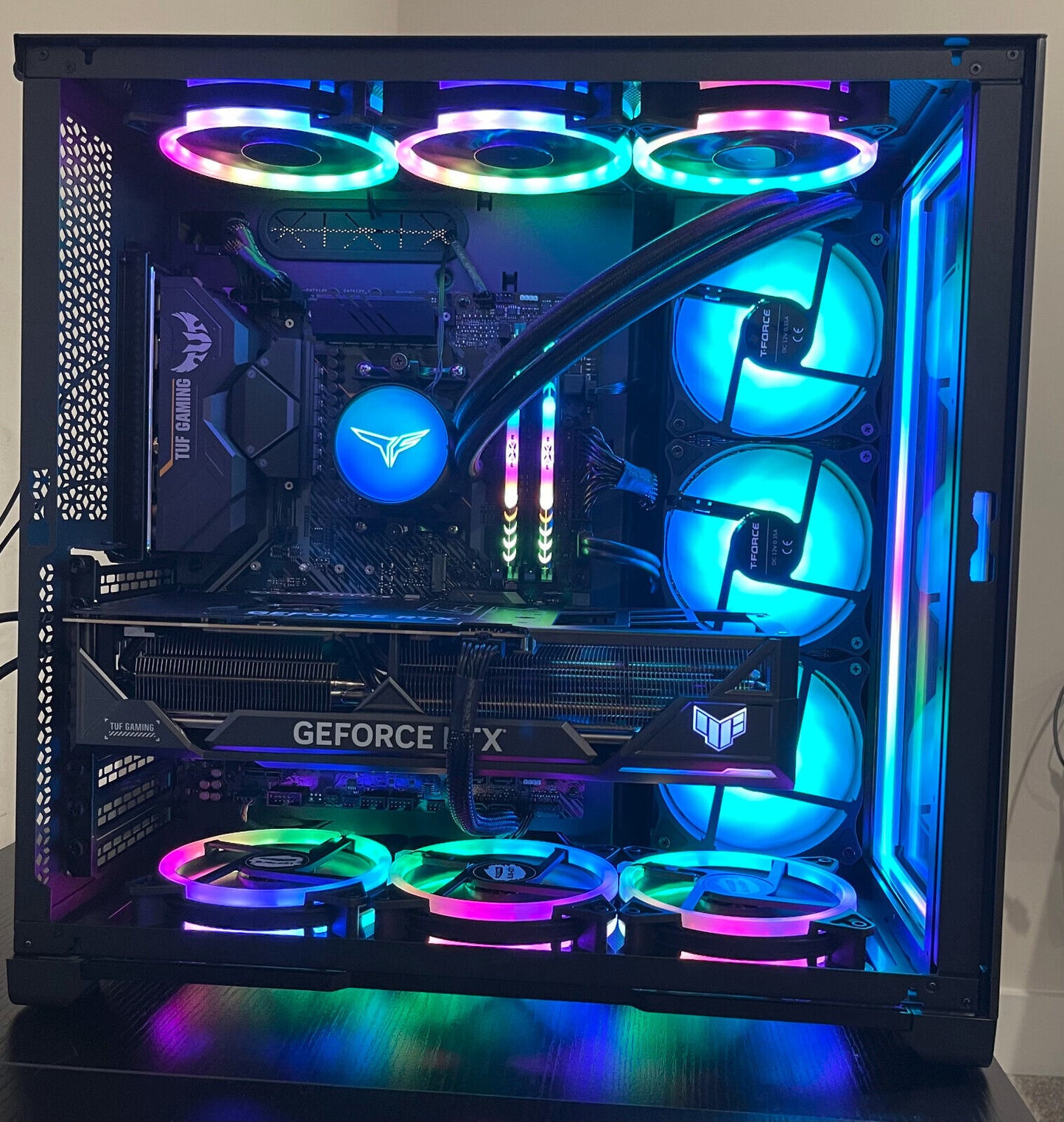 RTX 4080 SUPER RYZEN 9 7900X Custom Built Gaming PC 2TB SSD WiFi RGB