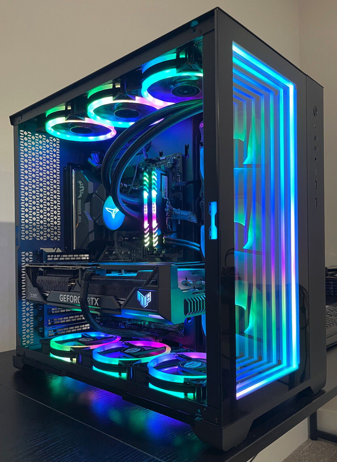 RTX 4080 SUPER RYZEN 9 7900X Custom Built Gaming PC 2TB SSD WiFi RGB
