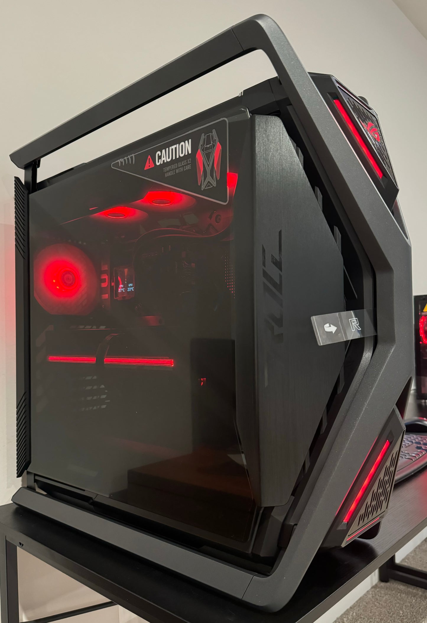 ROG ASTRAL 5090 CUSTOM BUILT GAMING PC RYZEN 7 9800X3D 64GB DDR5 4TB NVME WiFI RGB VR WIN 11