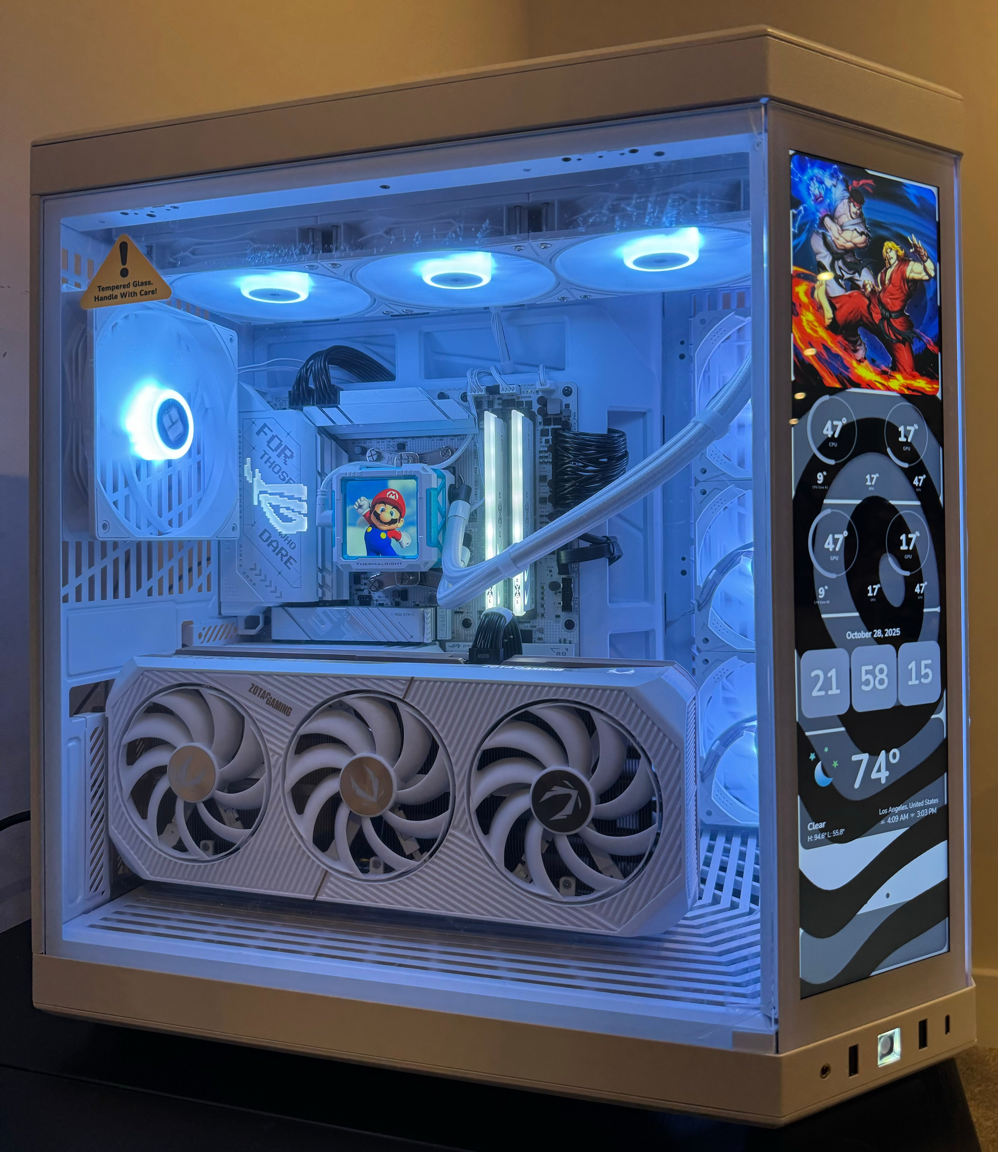 RTX 5090 CUSTOM BUILT GAMING PC RYZEN 7 9800X3D 32GB DDR5 RAM 2TB