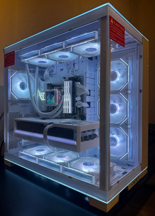 ROG ASTRAL RTX 5090 CUSTOM BUILT GAMING PC RYZEN 9 9950X3D 128GB RAM 2TB NVME SSD WiFI RGB VR