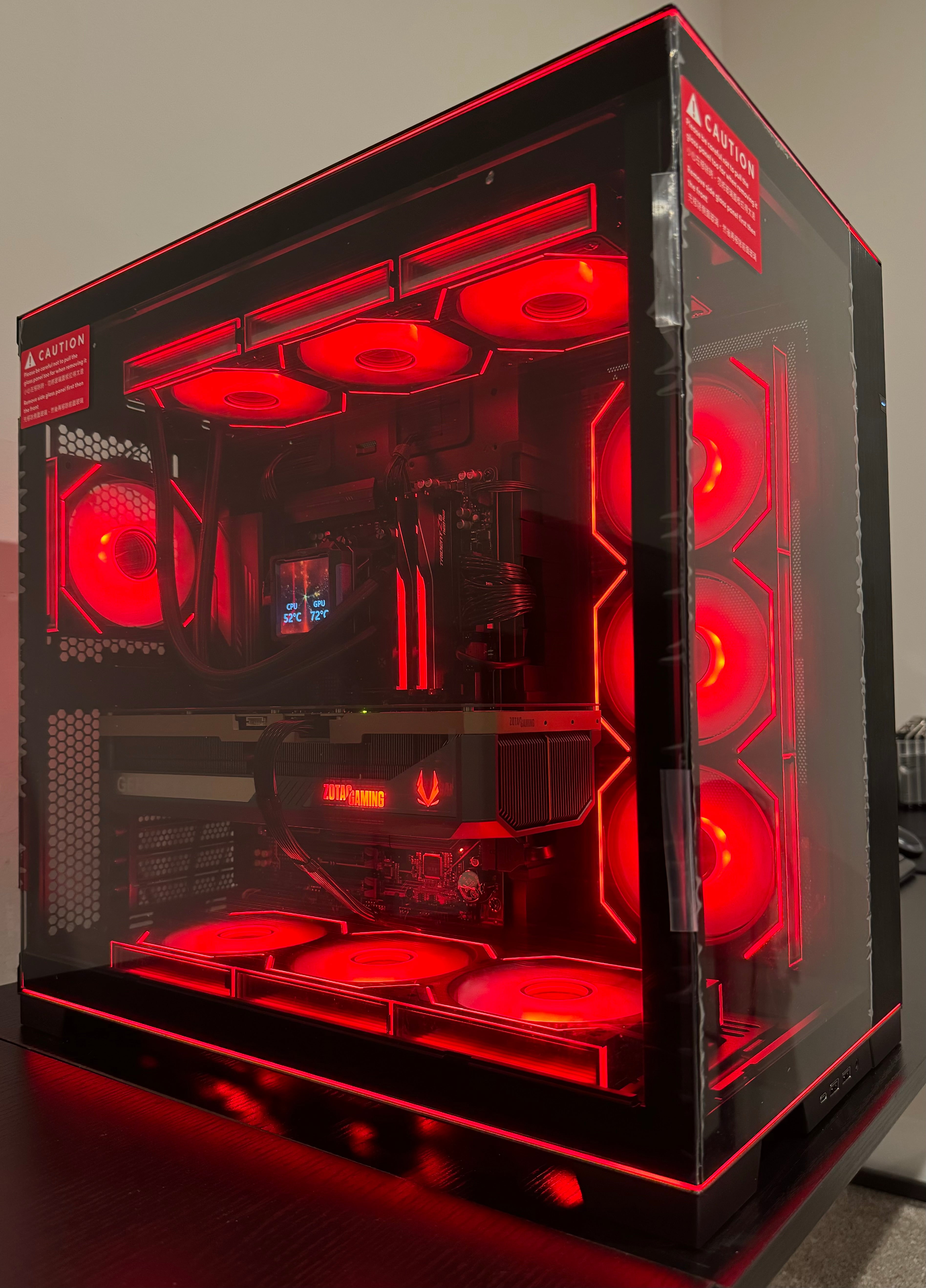 RTX 5090 CUSTOM BUILT GAMING PC RYZEN 9 9950X3D 128GB DDR5 RAM 4TB
