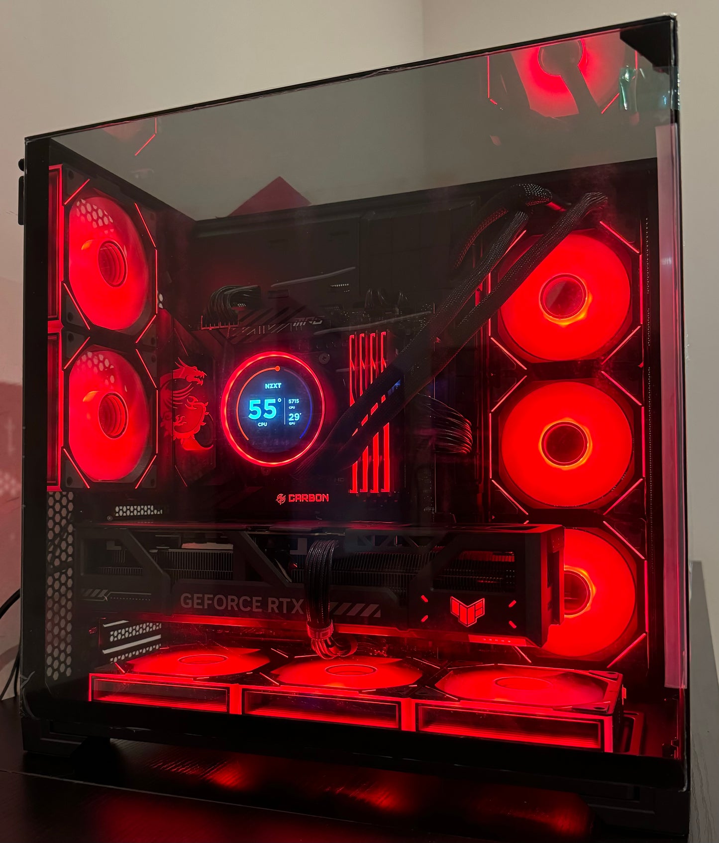 RYZEN 9 9950X3D AI WORKSTATION PC RTX 5090 128GB RAM 4TB NVME SSD WiFI RGB VR