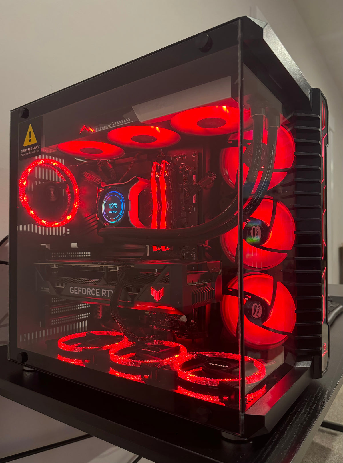 RTX 5080 CUSTOM BUILT GAMING PC RYZEN 7800X3D 32GB DDR5 RAM 2TB 