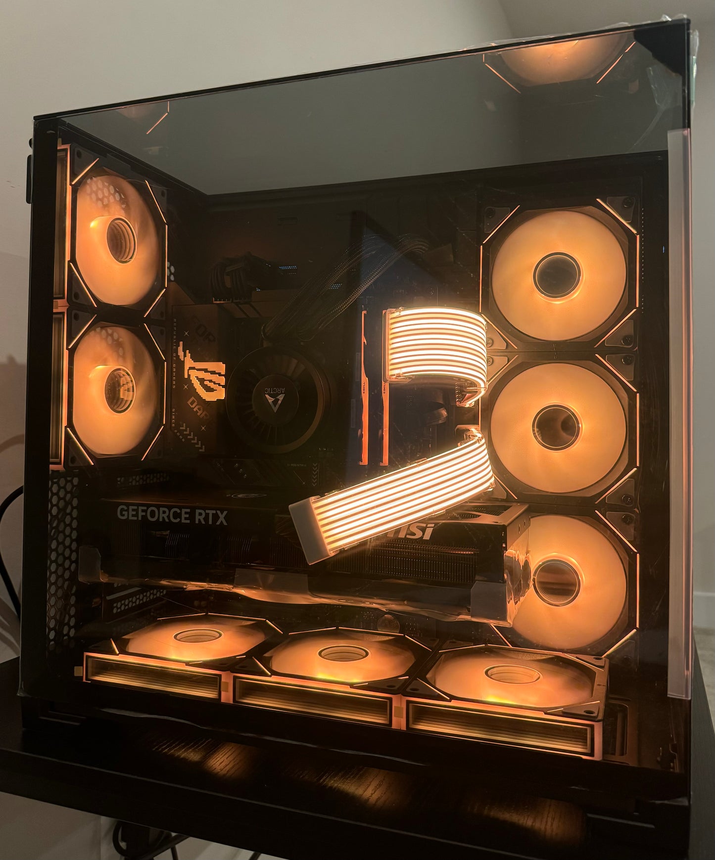 RTX 5090 CUSTOM BUILT GAMING PC INTEL CORE ULTRA 9 285K 128GB DDR5 RAM 4TB SSD WiFi VR WIN 11