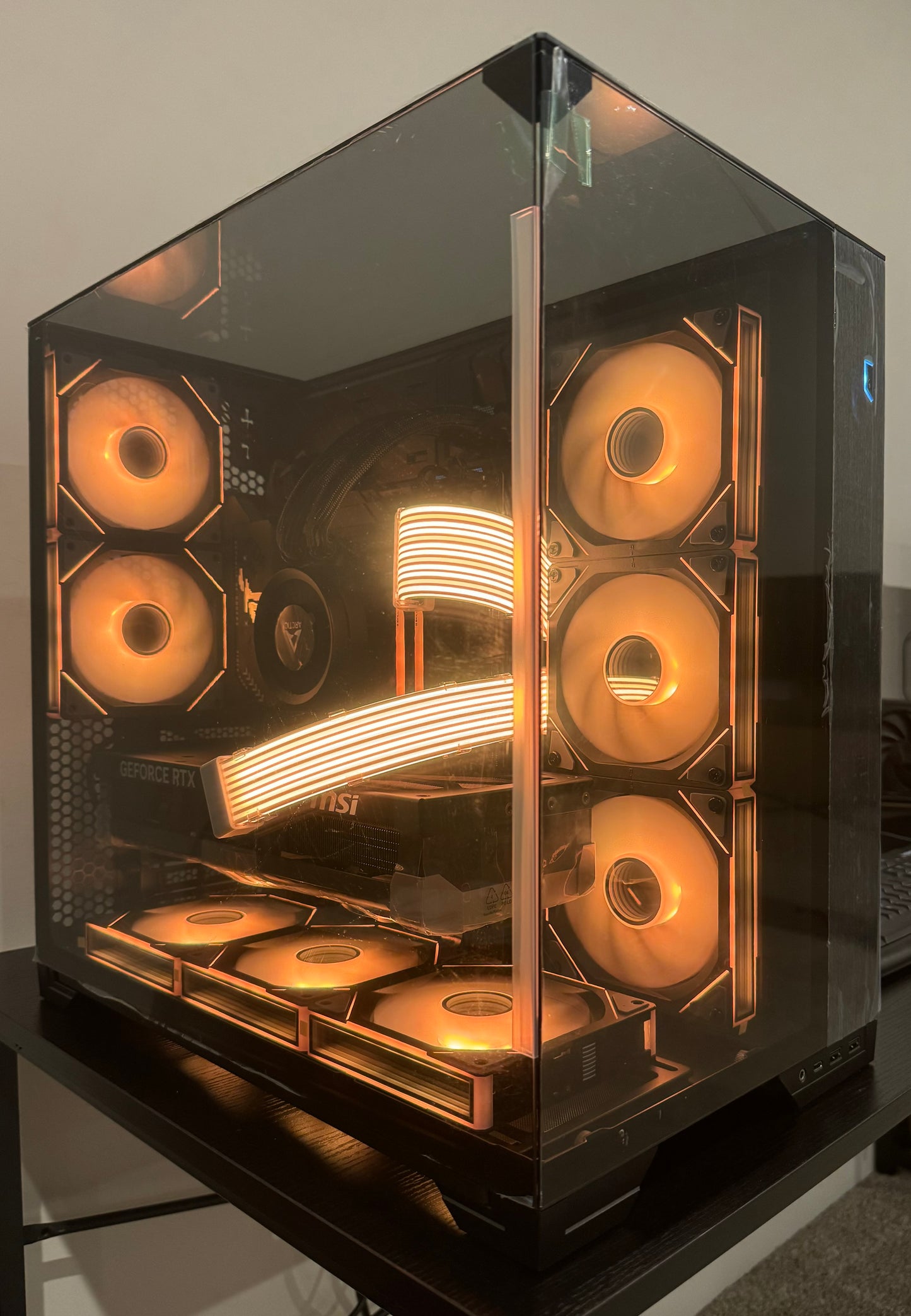 RTX 5090 CUSTOM BUILT GAMING PC INTEL CORE ULTRA 9 285K 128GB DDR5 RAM 4TB SSD WiFi VR WIN 11
