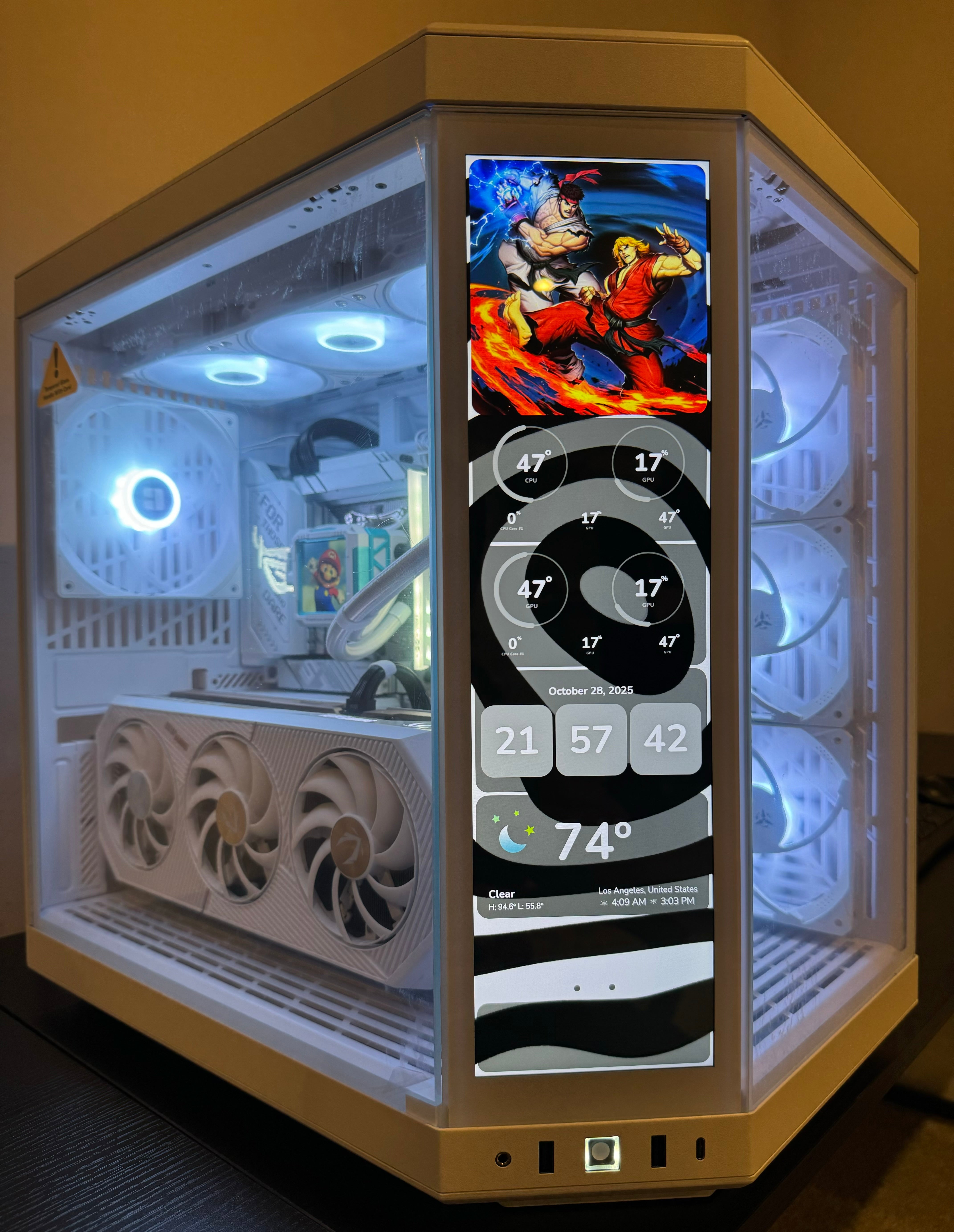 RTX 5090 CUSTOM BUILT GAMING PC RYZEN 7 9800X3D 32GB DDR5 RAM 2TB