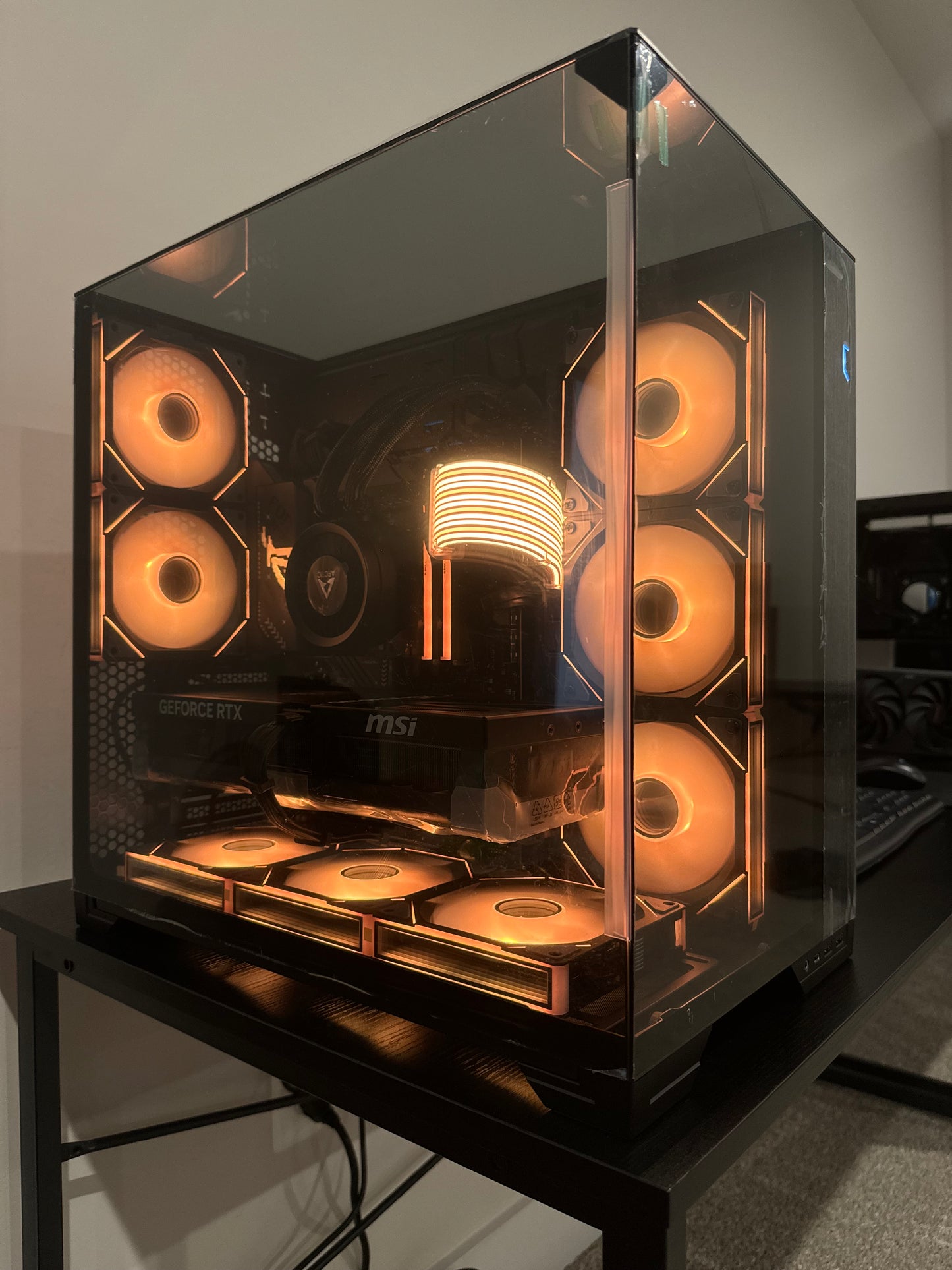RTX 5090 CUSTOM BUILT GAMING PC INTEL CORE ULTRA 9 285K 128GB DDR5 RAM 4TB SSD WiFi VR WIN 11