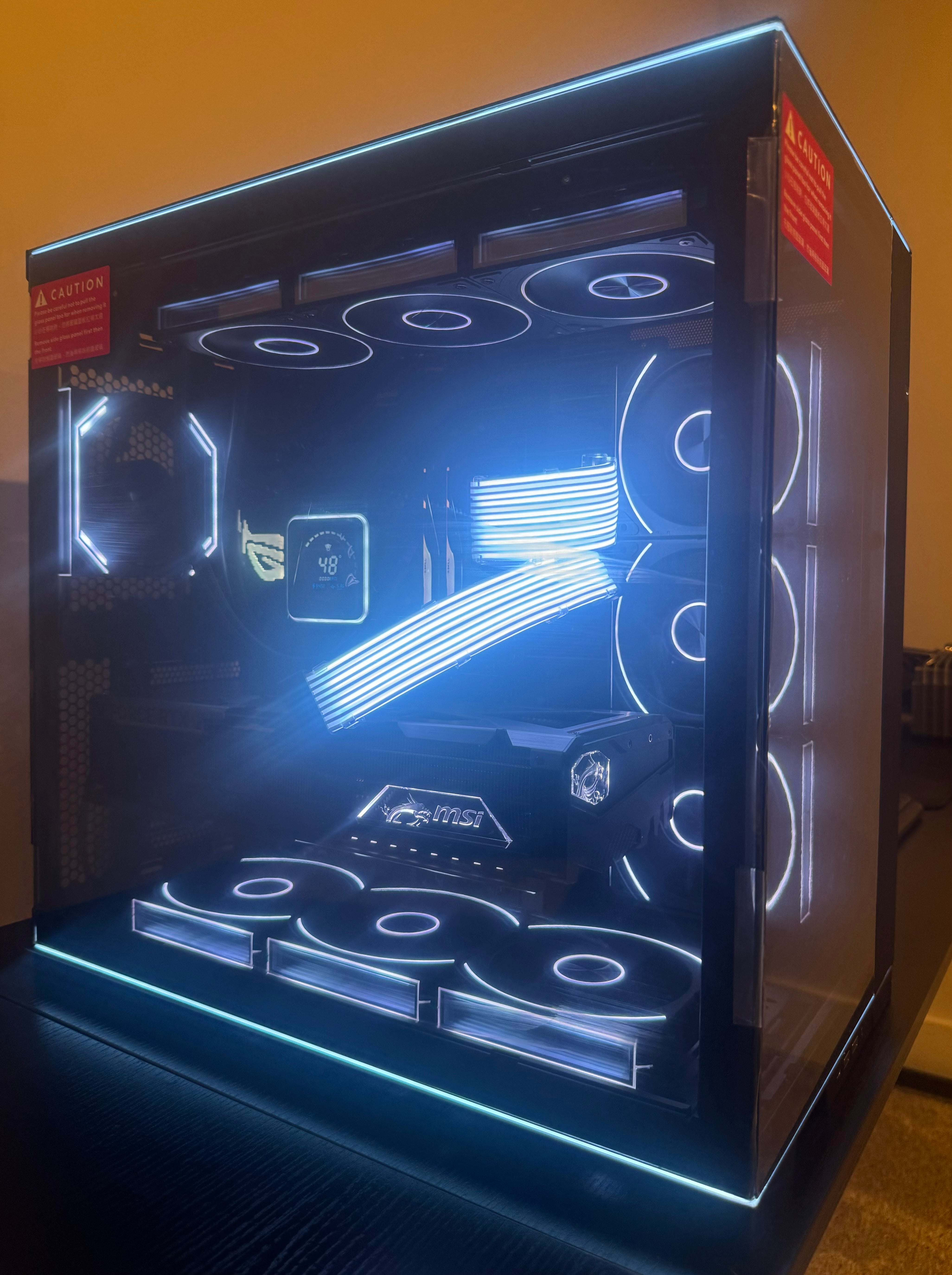 Custom Built Radeon Pc RTX 5090 CUSTOM BUILT GAMING PC RYZEN 9 9950X3D 128GB DDR5 RAM 4TB SSD ...