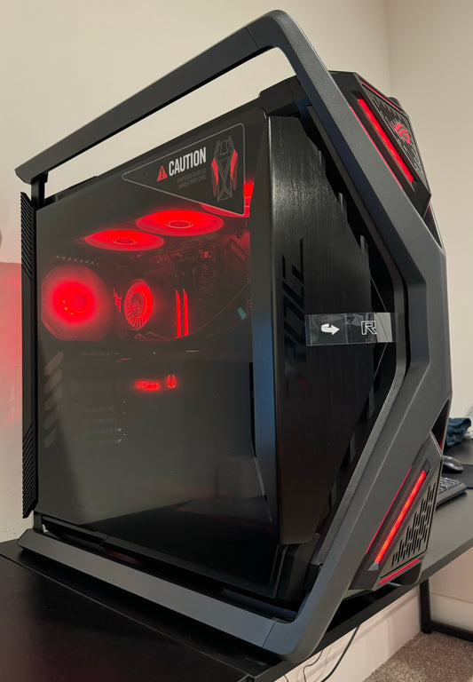 ROG HYPERION RTX 5090 CUSTOM BUILT GAMING PC Intel Core Ultra 9 285K 64GB DDR5 RAM 2TB SSD 4TB HDD WiFi VR WIN 11