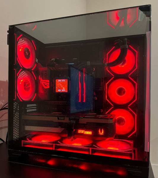 RTX 5070 Ti CUSTOM BUILT GAMING PC RYZEN 9 9950X 64GB RAM 2TB NVME SSD WiFI RGB VR