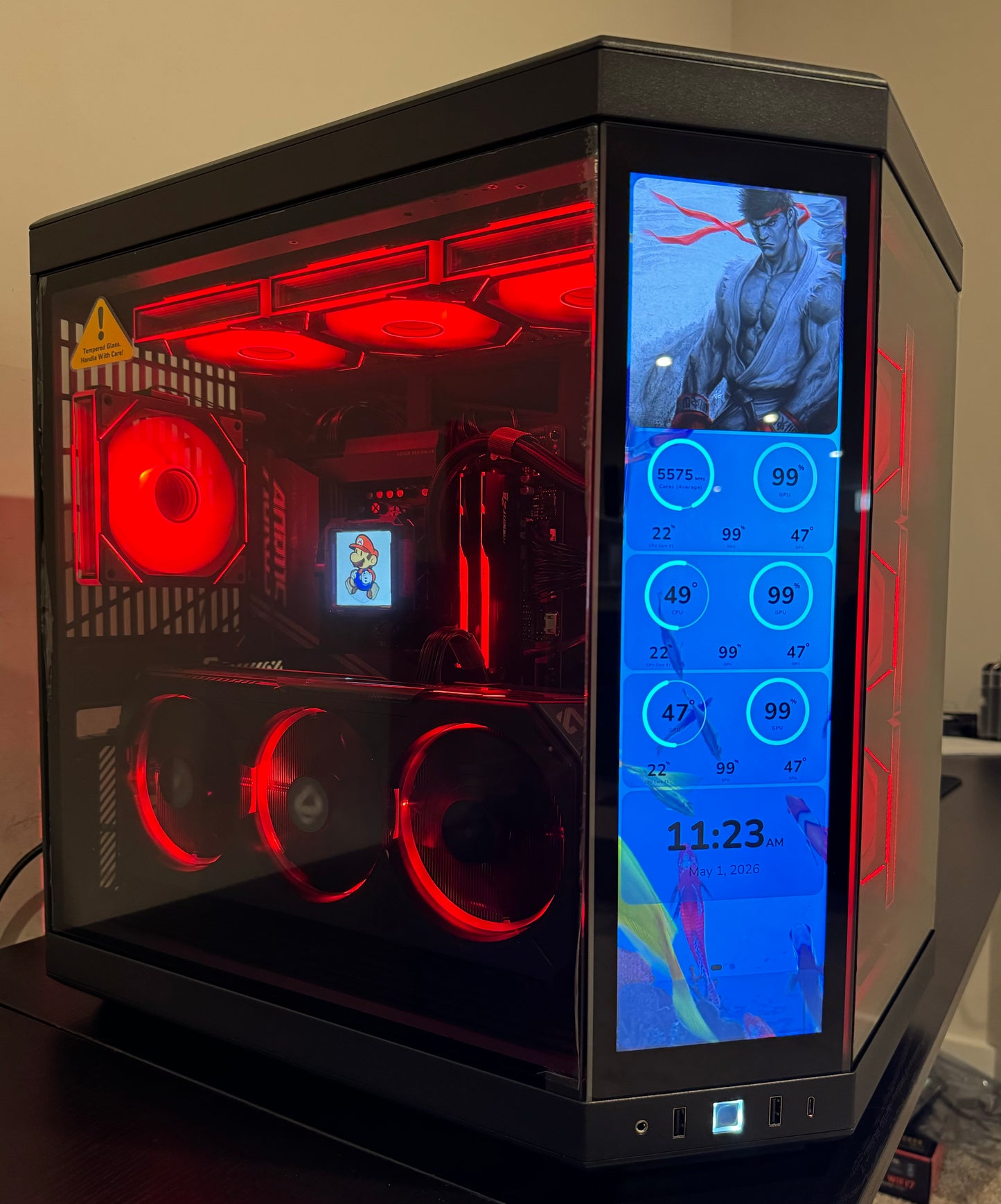 RTX 5090 CUSTOM BUILT GAMING PC RYZEN 9 9950X3D 64GB DDR5 RAM 4TB SSD WiFi 7 VR BLACK BUILD
