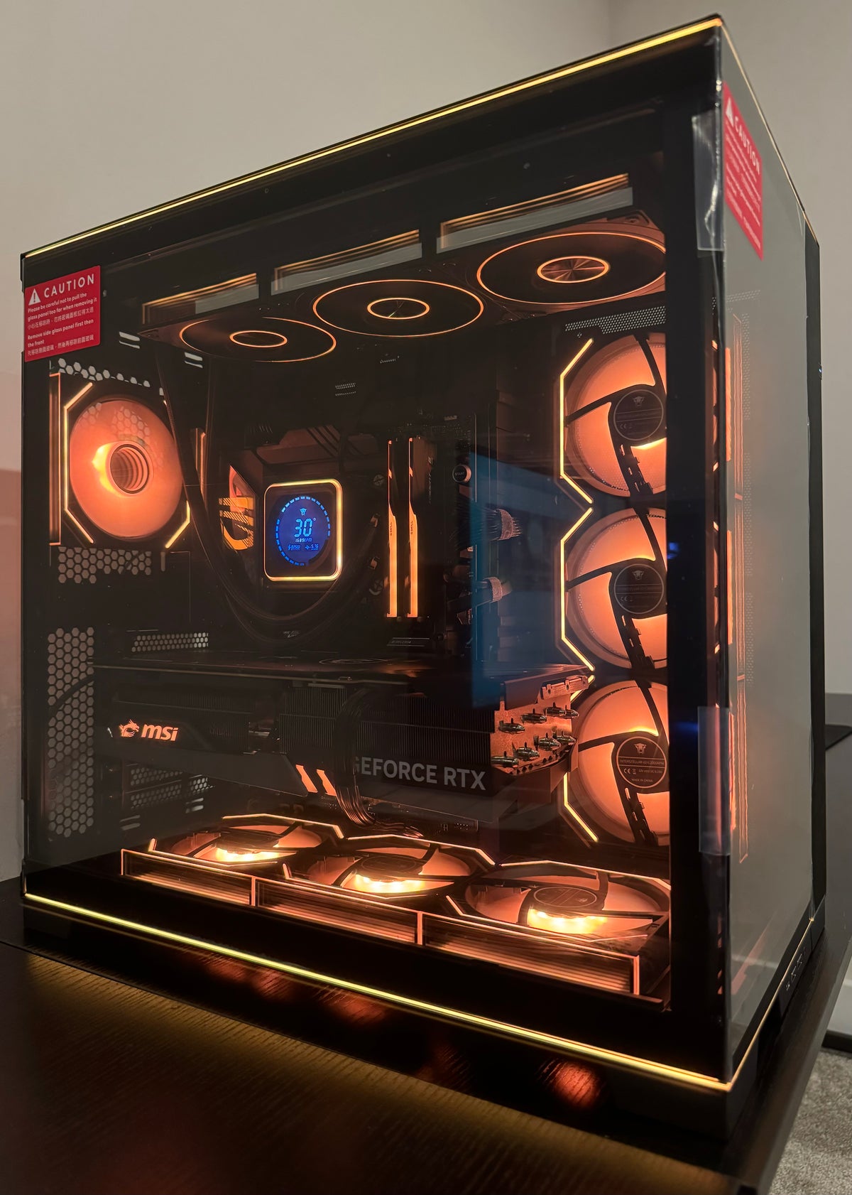 RTX 5080 CUSTOM BUILT GAMING PC RYZEN 7 9800X3D 32GB DDR5 RAM 2TB 