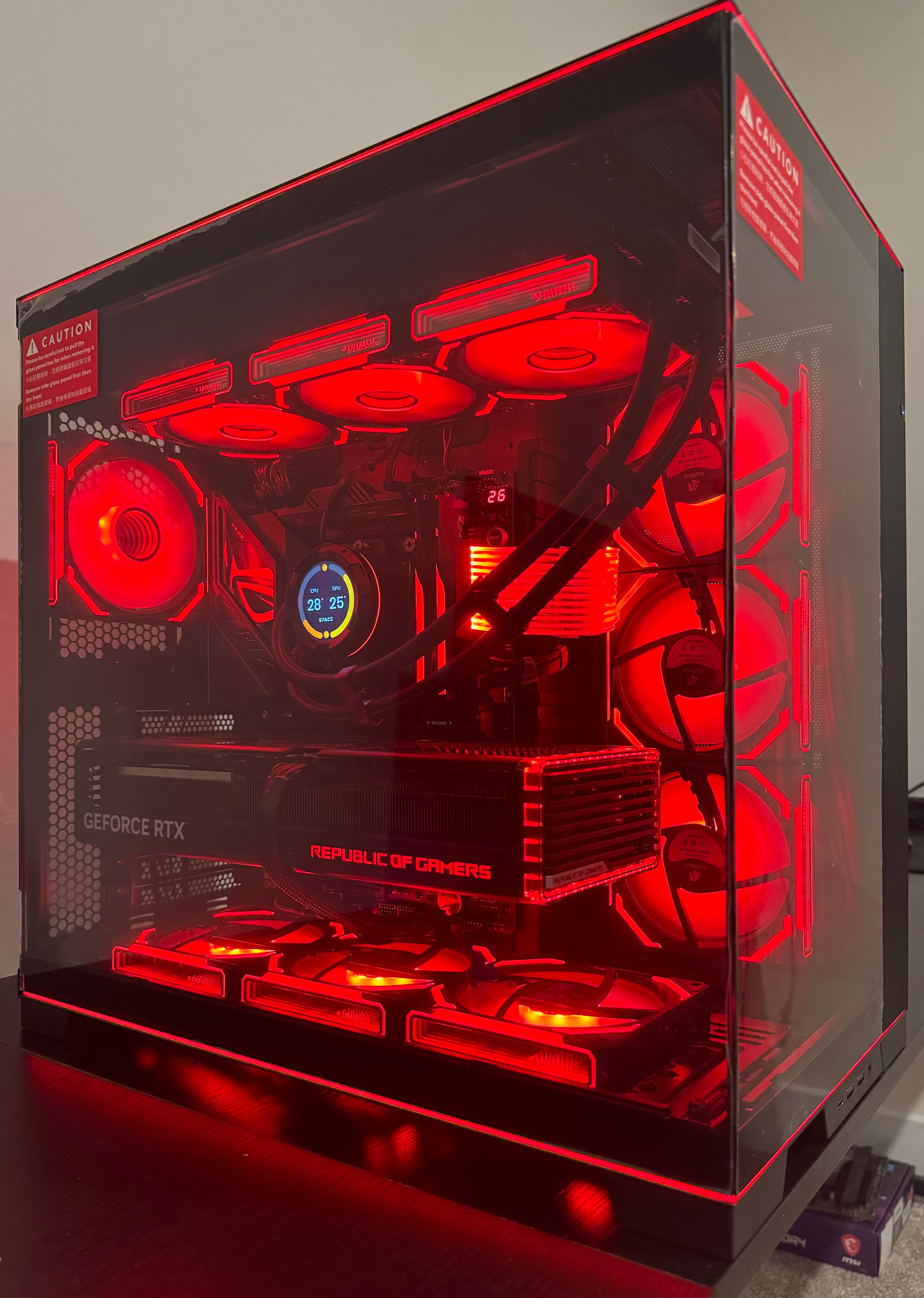 RTX 5080 CUSTOM BUILT GAMING PC i9 14900k 64GB DDR5 RAM 8TB SSD WiFi 6 ...