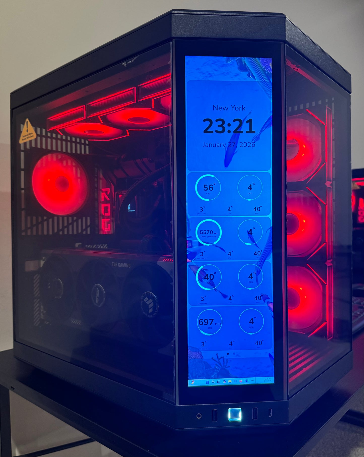 5090 CUSTOM BUILT GAMING PC RYZEN 9 9950X3D 64GB DDR5 RAM 4TB SSD WiFi 7 VR BLACK BUILD