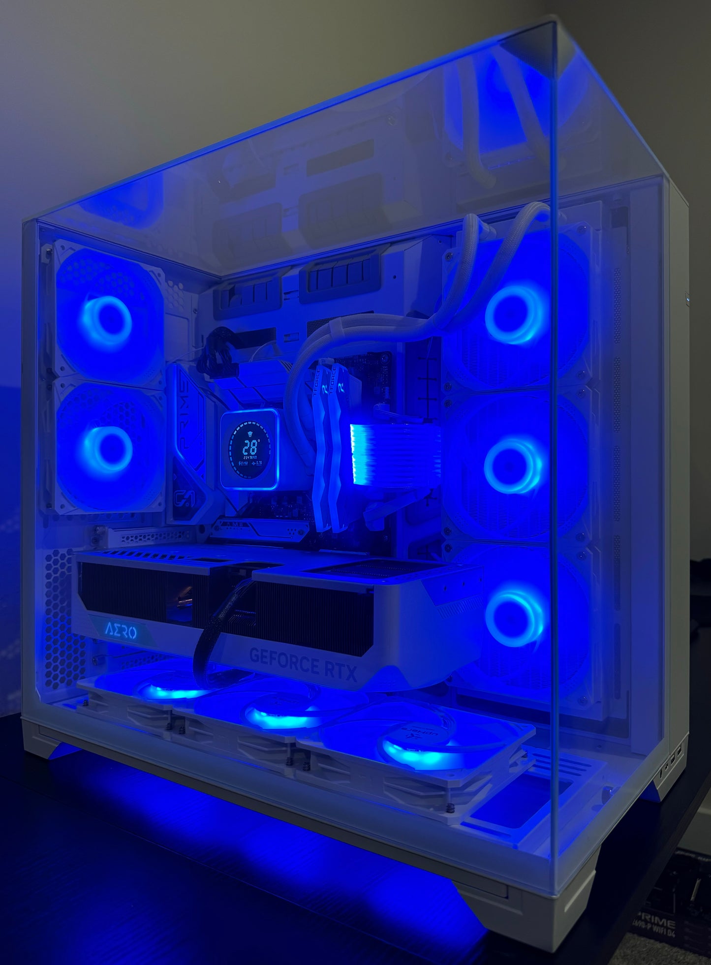 CUSTOM BUILT GAMING PC - RTX 4090 i9 14900K 32GB DDR5 2TB SSD ALL WHITE BUILD