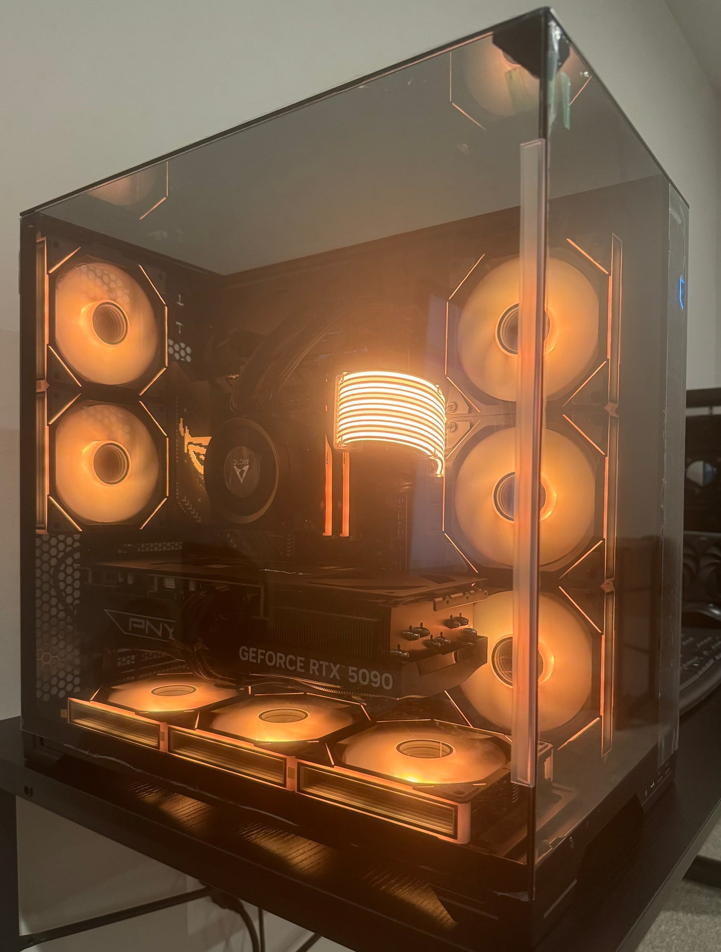 RTX 5090 CUSTOM BUILT GAMING PC INTEL CORE ULTRA 9 285K 128GB DDR5 RAM 4TB SSD WiFi VR WIN 11