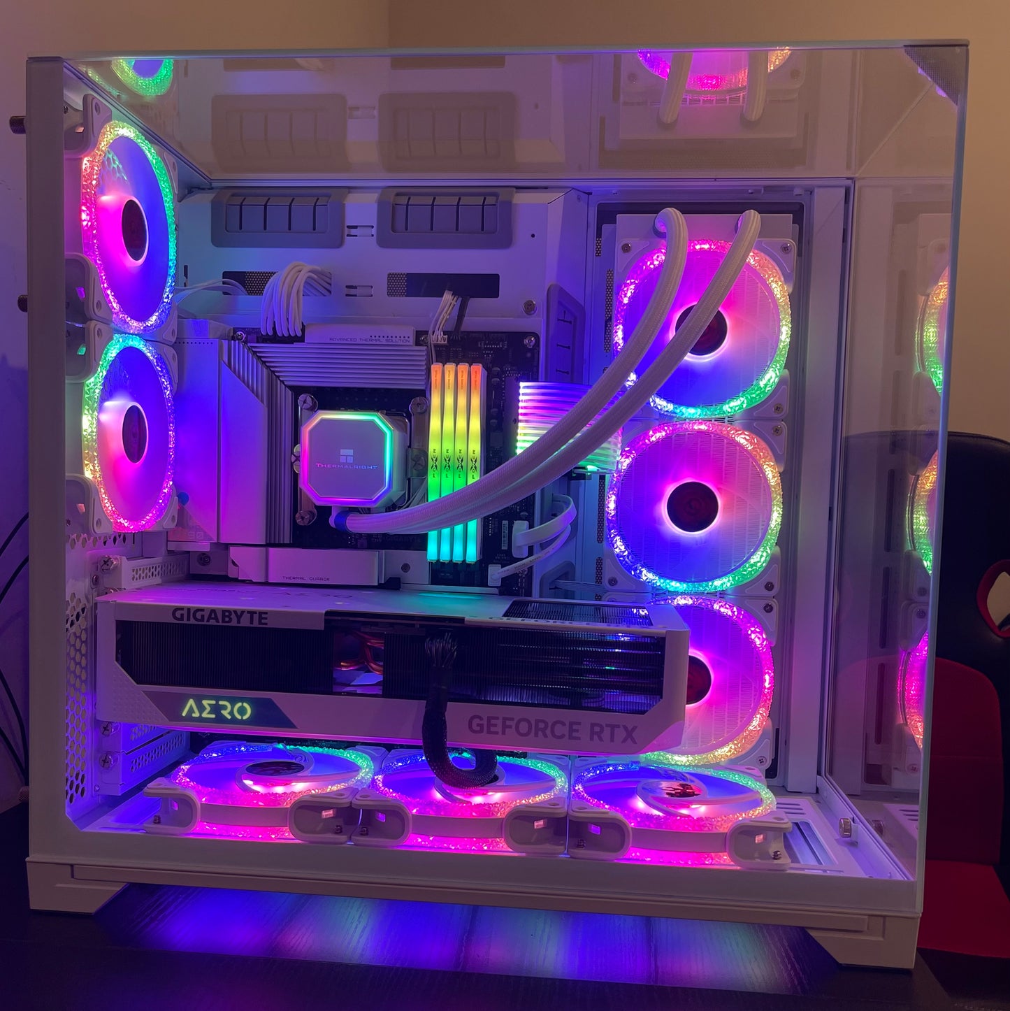 i9 14900K Gaming PC NVIDIA RTX 4080 Super - 4TB SSD WiFi 6 WHITE BUILD