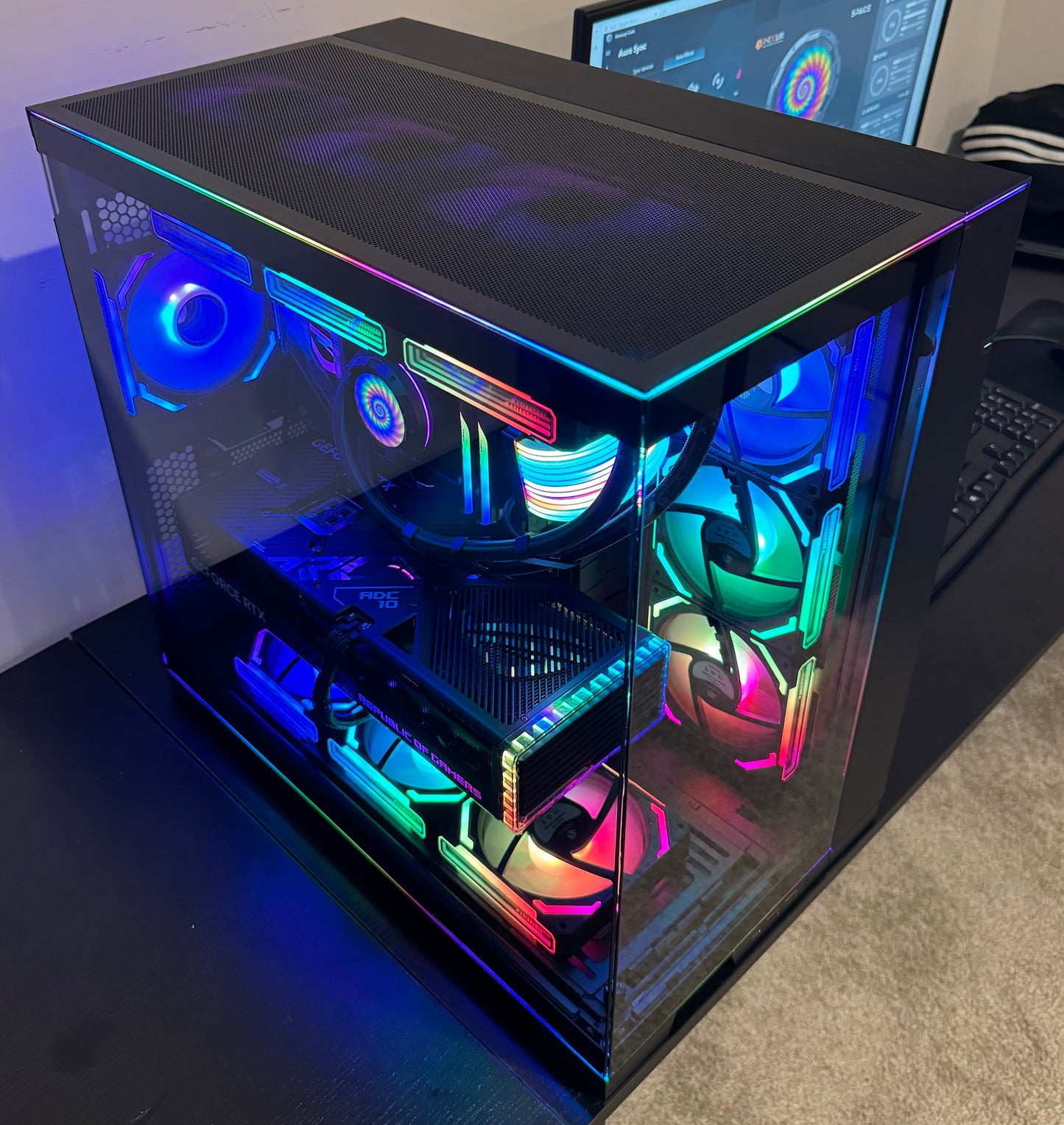 ASUS STRIX RTX 4090 CUSTOM BUILT GAMING PC - i9 14900K 64GB DDR5 4TB SSD Z790 KRAKEN