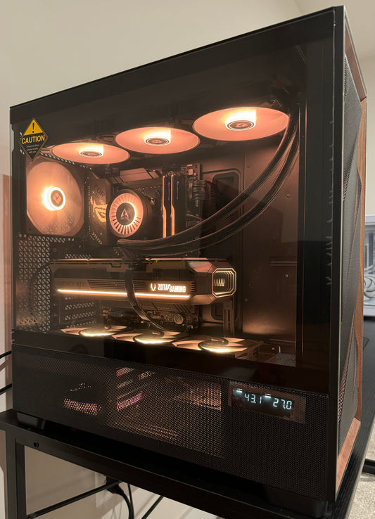 i9 14900K AI WORKSTATION PC 192GB RAM 16TB 990 Pro SSD WiFI RGB VR