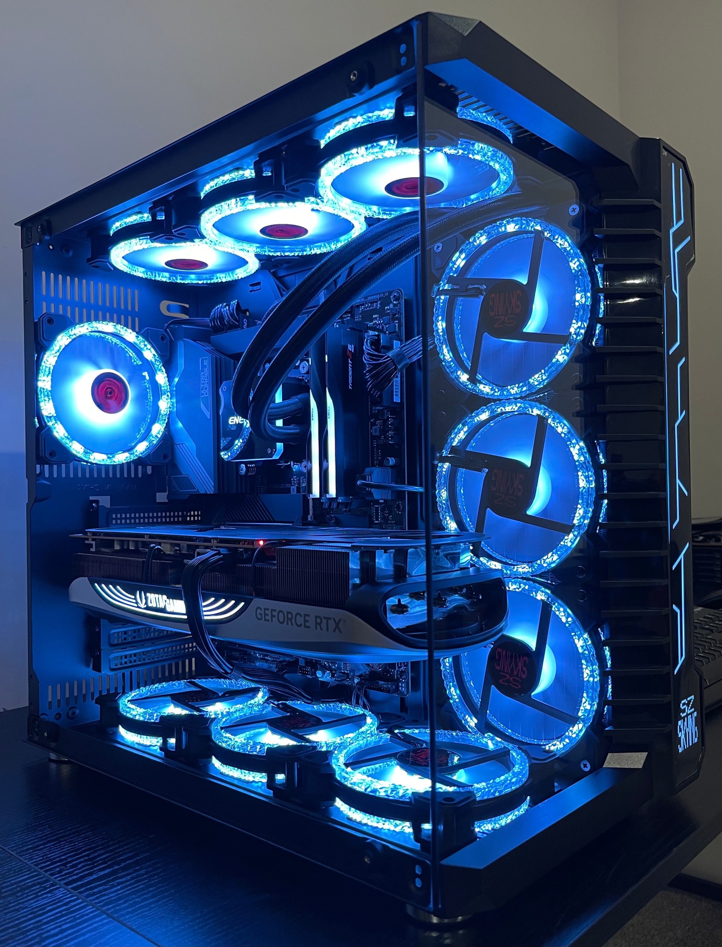 RTX 4080 SUPER CUSTOM BUILT GAMING PC i9 13900k 32GB DDR5 RAM 2TB SSD ...