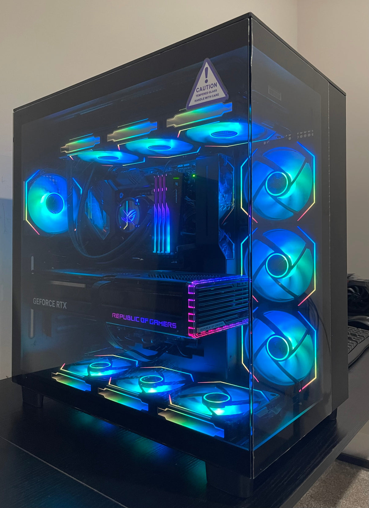 ASUS STRIX CUSTOM BUILT GAMING PC - i9 14900K 64GB DDR5 4TB SSD 12TB H ...