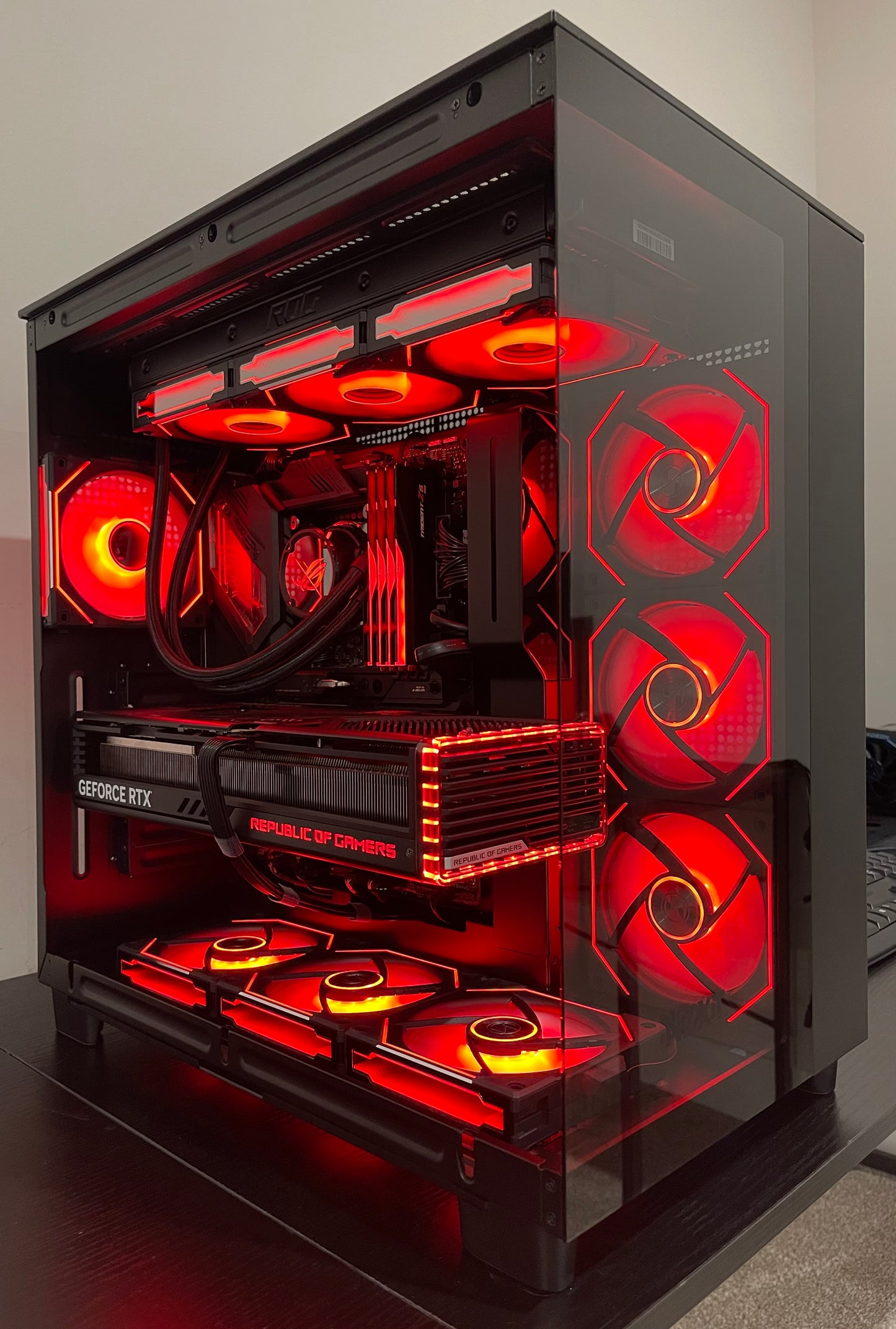 ASUS STRIX RTX 4090 CUSTOM BUILT GAMING PC - i9 13900K 96GB DDR5 4TB SSD 10TB HDD Z790 WINDOWS 11 Pro