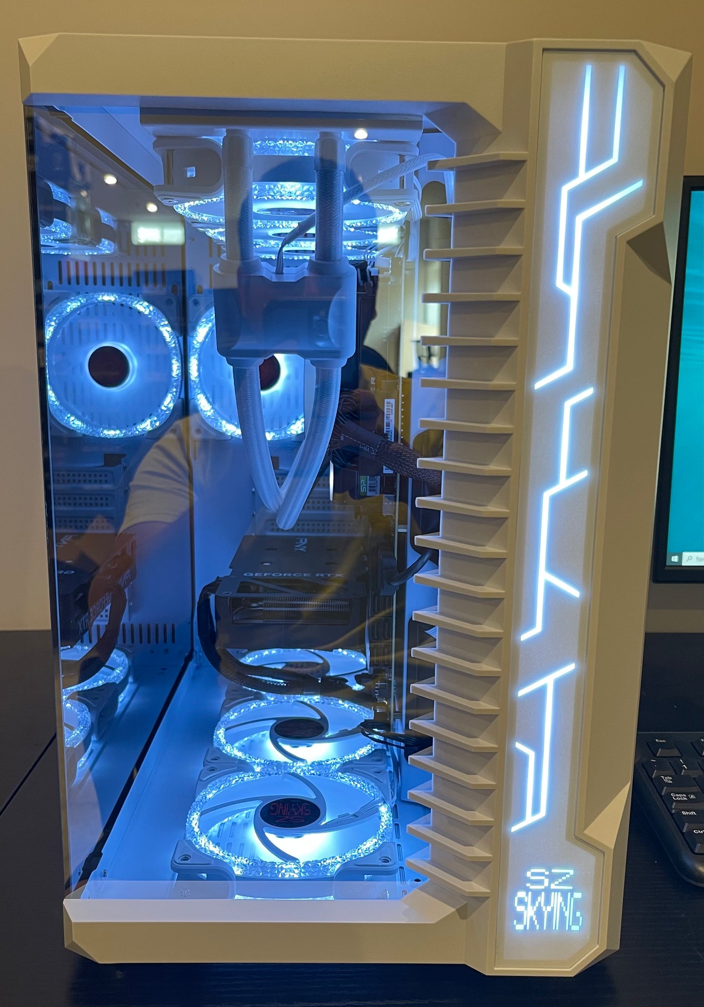 CUSTOM BUILT GAMING PC - RTX 4090 i9 14900K 64GB DDR5 4TB SSD ALL WHIT ...